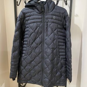 Scott W’s Down Trench Coat, Size Medium, EUC